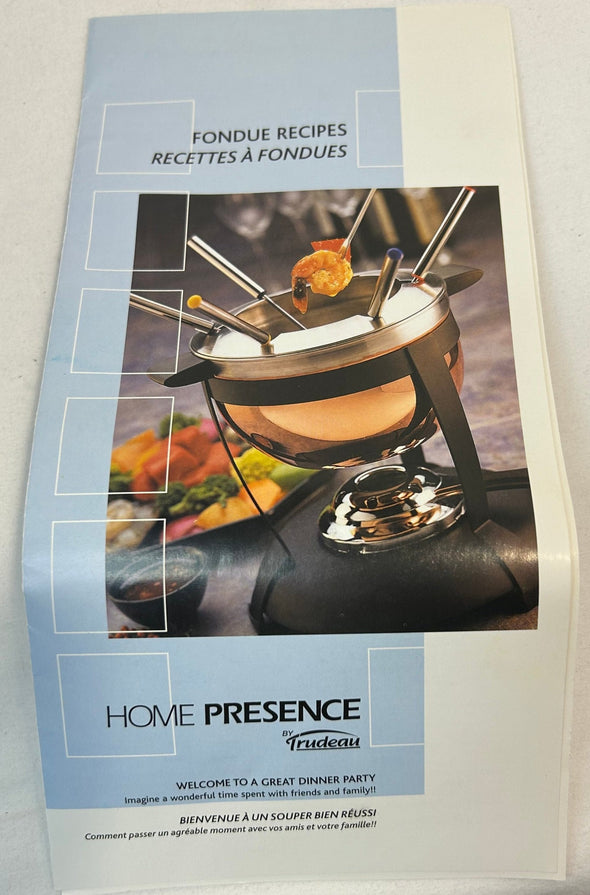 10 Piece Fondue Set, Stainless, NEW in Box