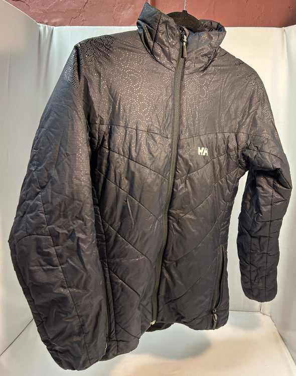 Cross Insulator Jacket, Black, Size Small