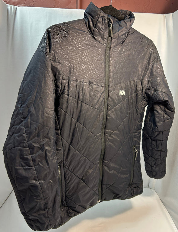 Cross Insulator Jacket, Black, Size Small