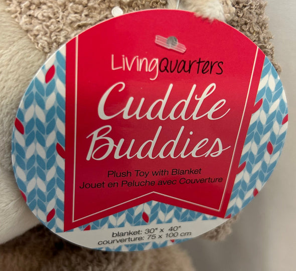 Cuddle Buddy Blanket & Plush Toy, New