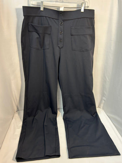 Women's Pants, Charcoal, Size 2X, NEW