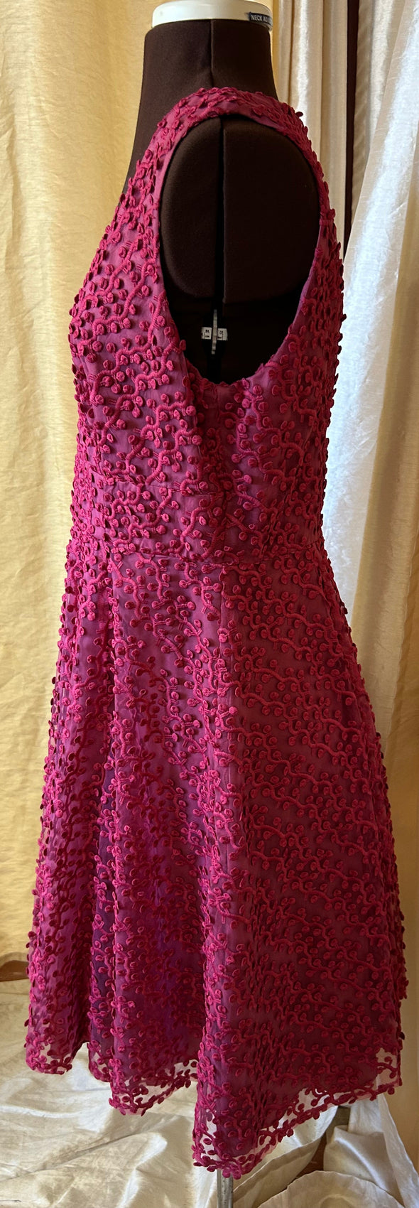 Ladies Sleeveless Dress, Lined, Pink, Size 16, NEW