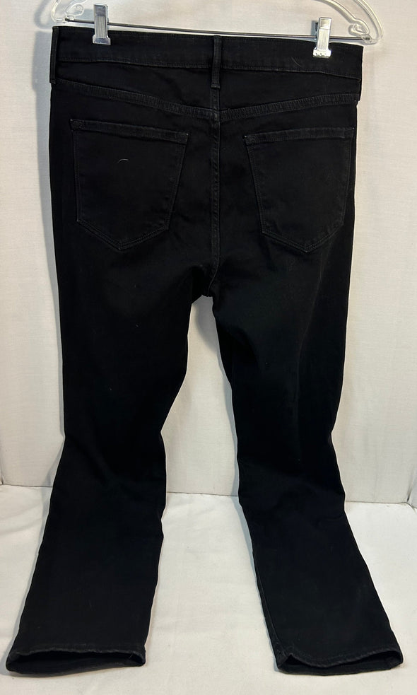 Ladies High Rise Jeans, Black, Size 12, NEW