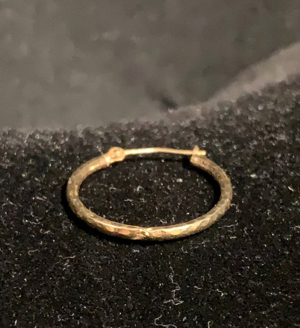 14K Gold Hoop Earrings