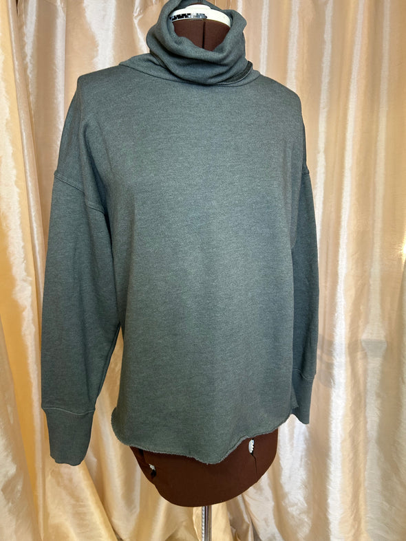 Ladies Long Sleeve Turtle Neck Top
