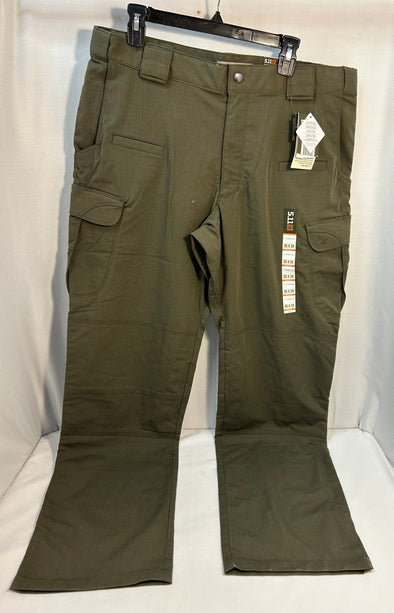 Men’s Tactical Wear Pants, Green, 36/34, NEW