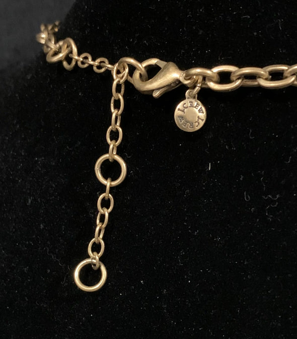 J. Crew Crystal Rhinestone Statement Necklace