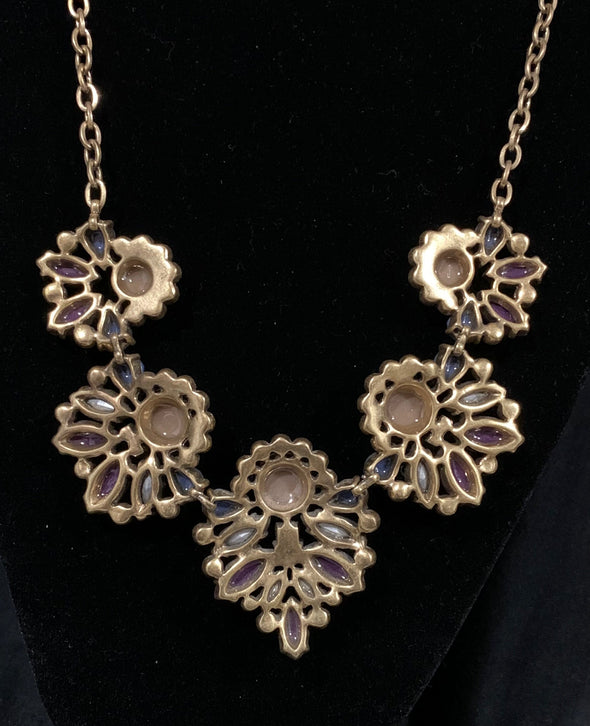 J. Crew Crystal Rhinestone Statement Necklace