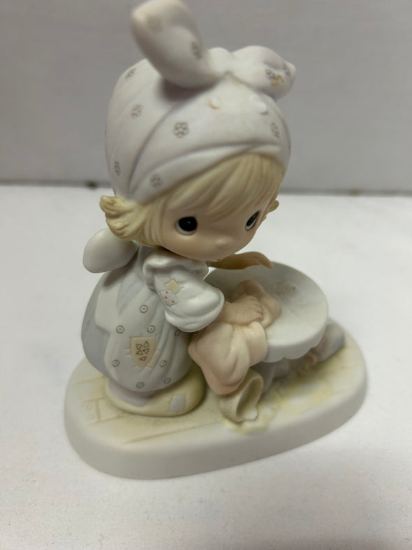 Precious Moments Figurines, Multi Colours, Qty 5, Like New