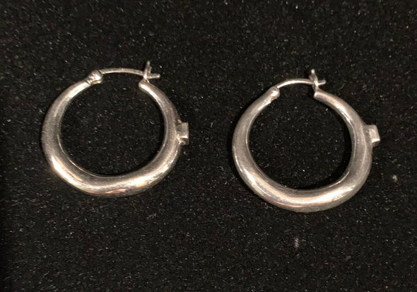 925 Silver Hoop Earrings