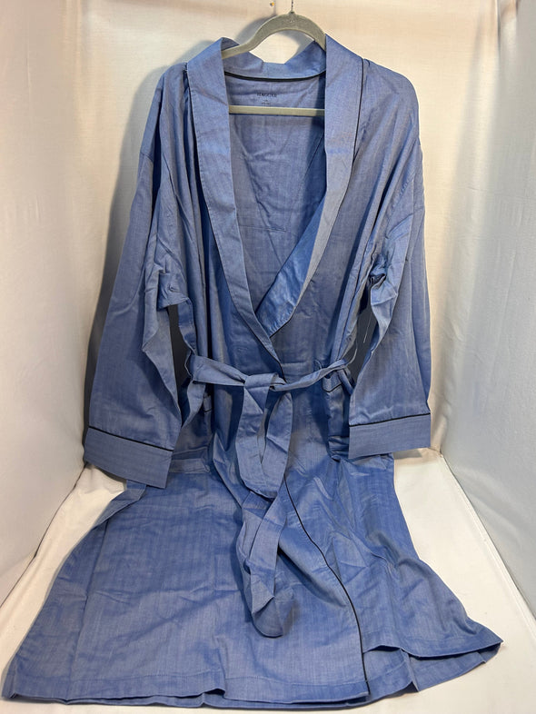 Men's Robe, Blue, XL, NEW