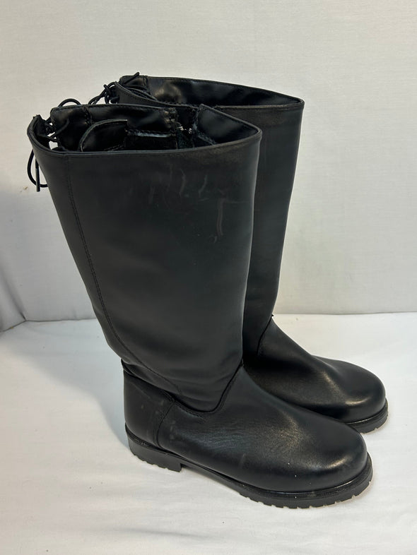 Ladies Wide Leg Boots, Black, Size 8.5, NEW