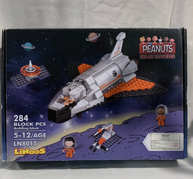 Linoos PEANUTS Space Traveler Building Blocks