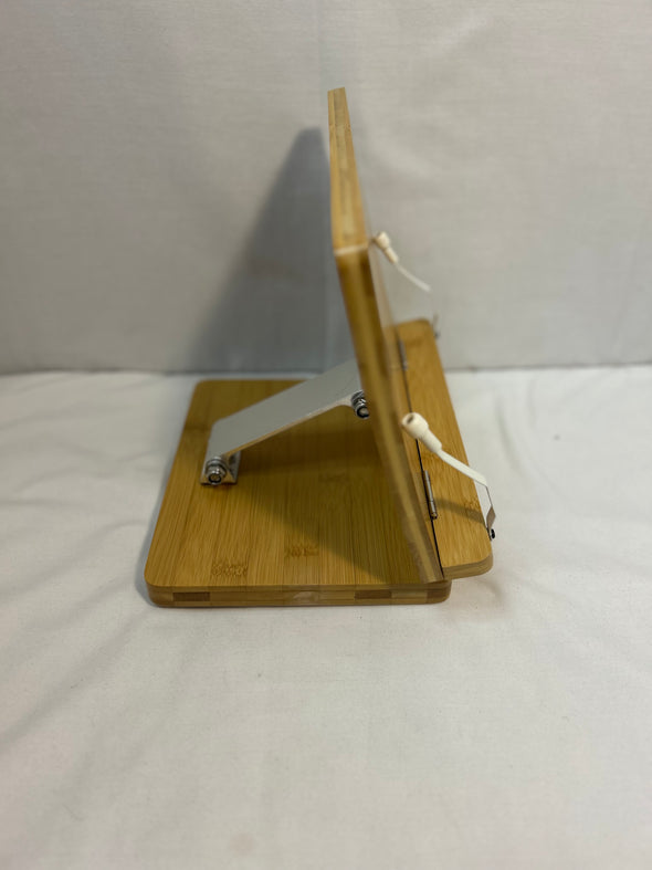 Book Stand, Natural Wood Colour, 8" x 12", NEW in Box