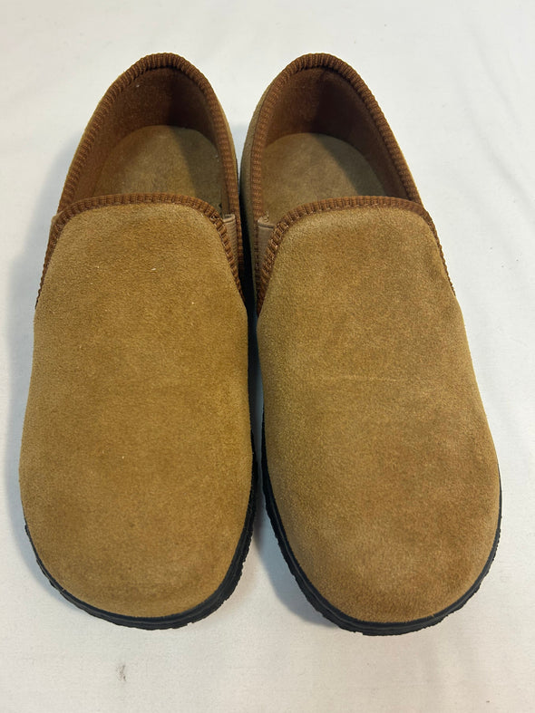 Men's Slippers, Brown Size 7, NEW