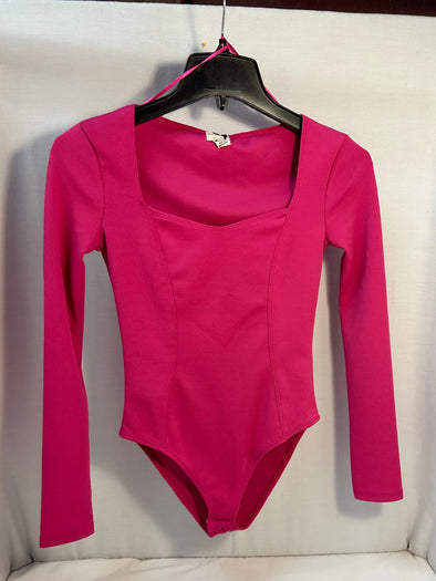 Ladies Pink Leotard, Size 6,