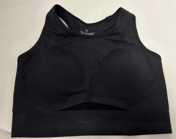 Ladies Sports Bra, Black, Size Medium, NEW