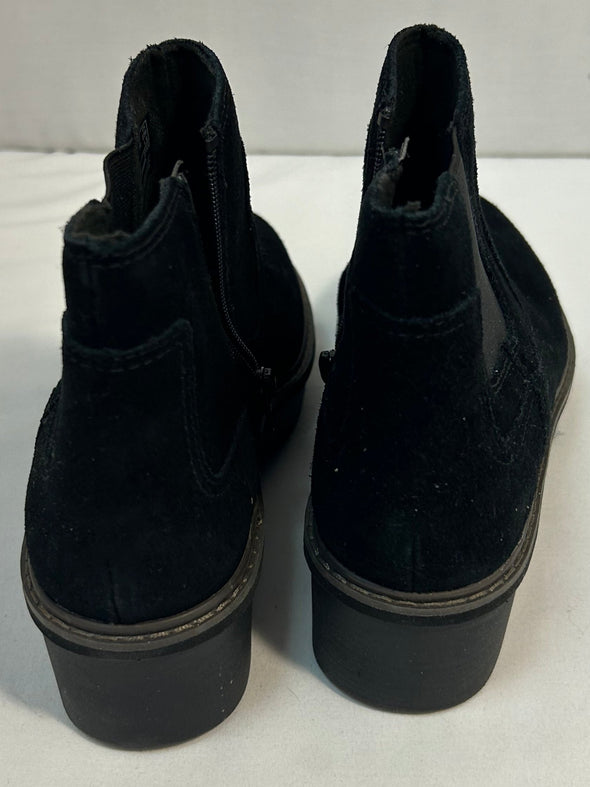 Fall/Winter Ankle Boots, 1.5", Black, 7.5