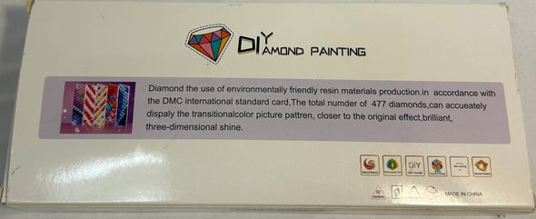 4 Diamond  Art Kits, Multi Pattern Multi Colour