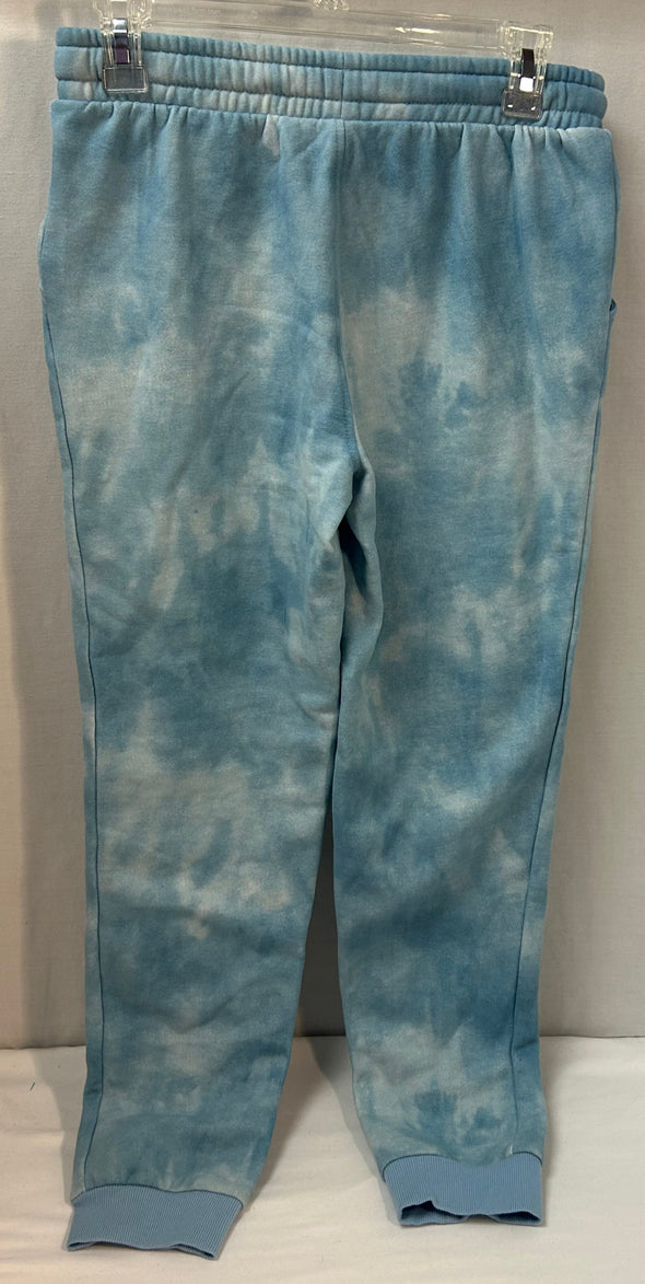 Youth Fleece Lined Track Pants, Blue Cloud, 14/16 Large, NEW
