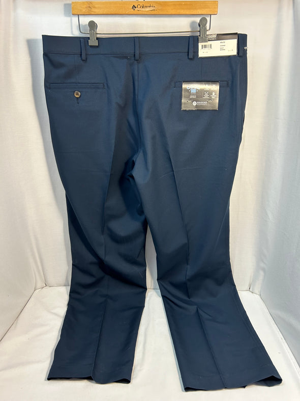 Men’s Haggar Trousers, Navy, 40/32, NEW