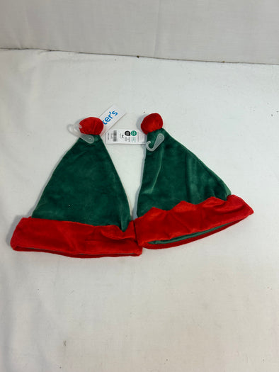 2 Infant Elf Hats, 1 is 0-3 Months, 1 is 3-9 Months