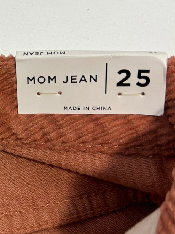 Ladies Corduroy Jeans, Pink, 25, NEW