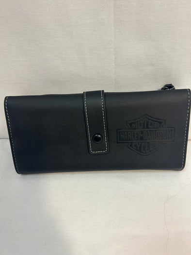 Wallet, Black, Pleather, 9” x 4”, a Rider Favourite