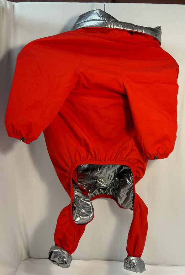 Insulated Dog Snow Suit, Red, 40-47 Pounds, 22", NEW