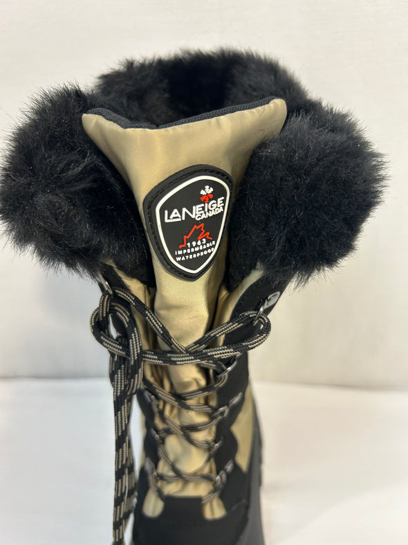 Ladies Tall Winter Boots, Champagne, Size 8,