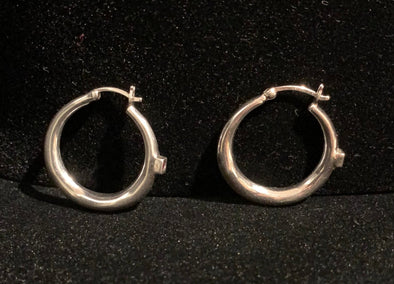 925 Silver Hoop Earrings