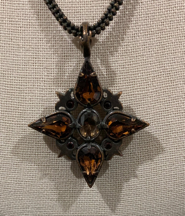 Vintage Danish Dyrberg-Kern Star Necklace