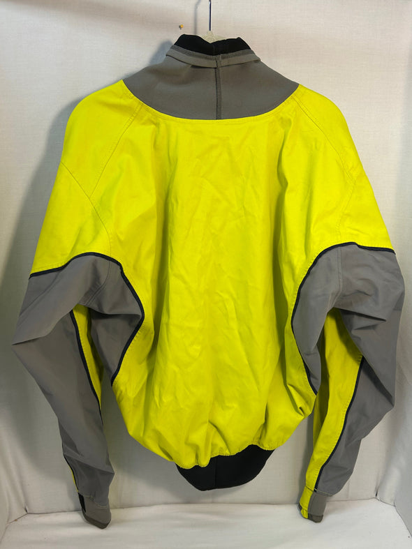 Unisex Paddle Jacket, Raglan Reflective Sleeve, Green, Small
