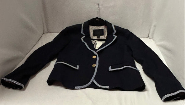 Ladies Blazer, Navy/White, Size 6, NEW