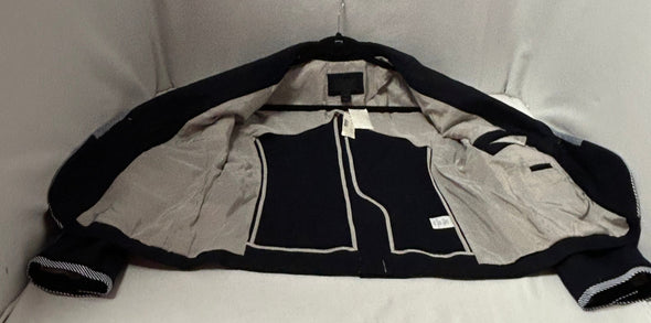 Ladies Blazer, Navy/White, Size 6, NEW