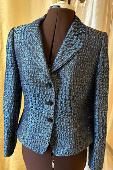 Ladies Designer Jacket, Blue, Size 10
