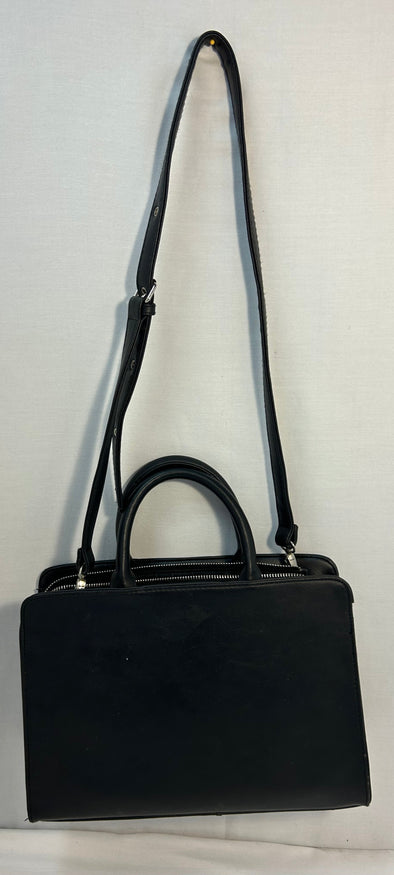 Ladies Cross Body Purse, Black, 9" x 13"