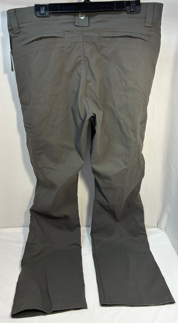 Men's Pants, Grey, 36/32, Zip Clasp Front, Pockets