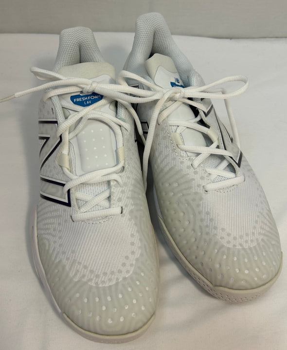 Men's Court Shoes, White, Size 8.5 2E, NEW