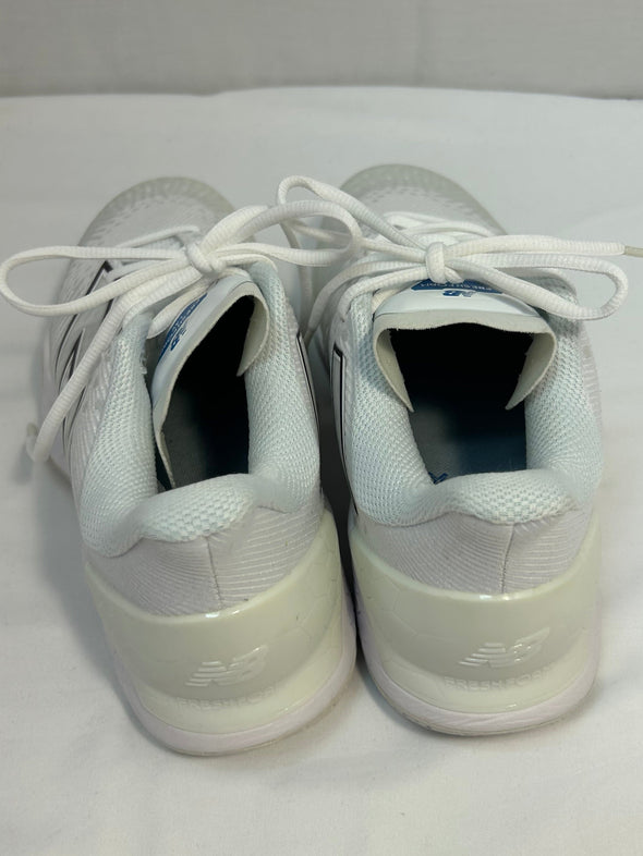 Men's Court Shoes, White, Size 8.5 2E, NEW