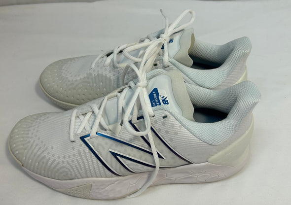 Men's Court Shoes, White, Size 8.5 2E, NEW
