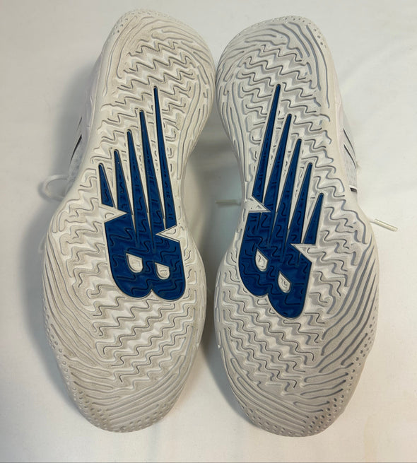 Men's Court Shoes, White, Size 8.5 2E, NEW