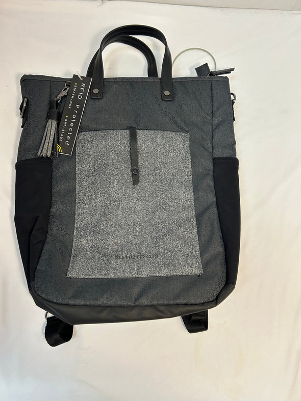 Travel Safe Backpack, Black, 15" x 14", NEW