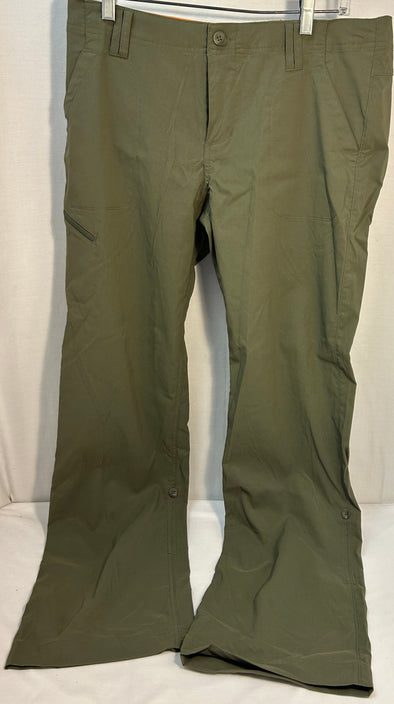Ladies Trousers, Green, Size Large, 94% Nylon, 6% Spandex, NEW