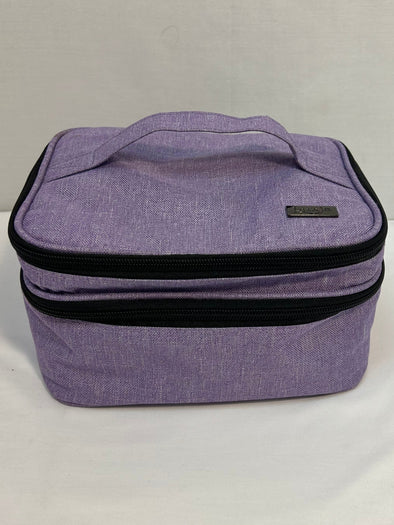 Nail Polish Carrying Case, Mauve 10” x 10”, Used