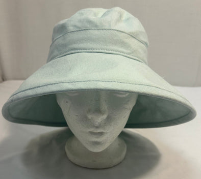Brimmed Bucket Garden Hat, Seafoam, Medium, Canadian Made