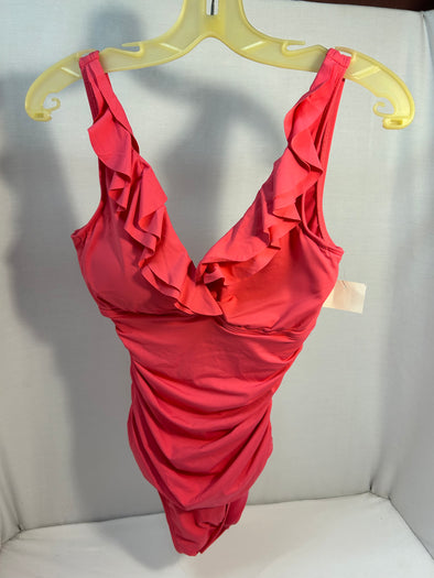 Classic Swimsuit, Pink, Size 8, Designer Brand, NEW