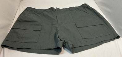 Men's Shorts, Grey, 48", Cotton