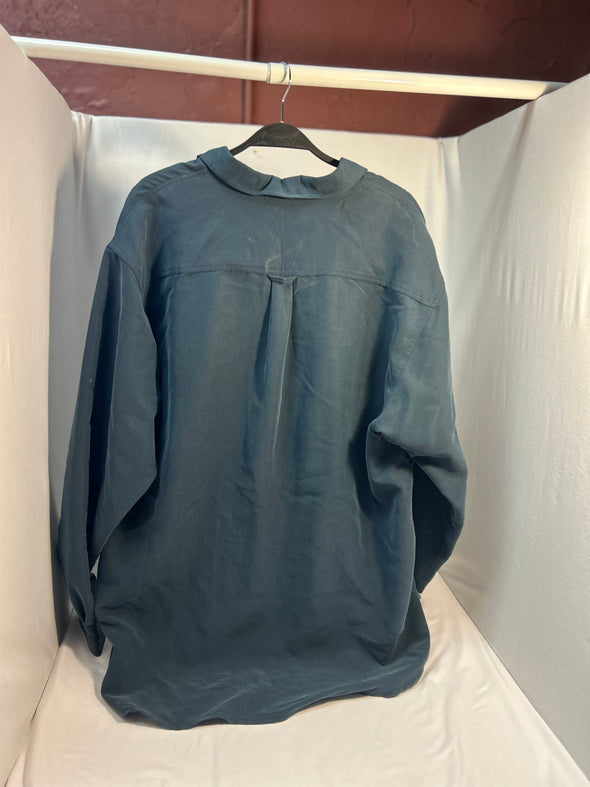 Men’s Long Sleeve Shirt, Blue, New