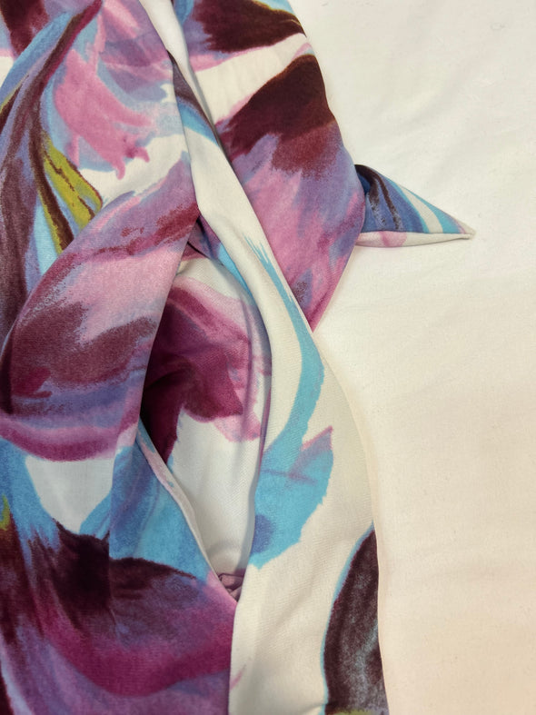Ladies Multi Print Skirt With Pockets, New